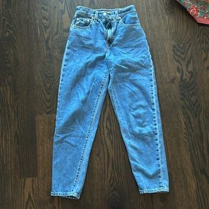 Levi’s high loose taper jeans